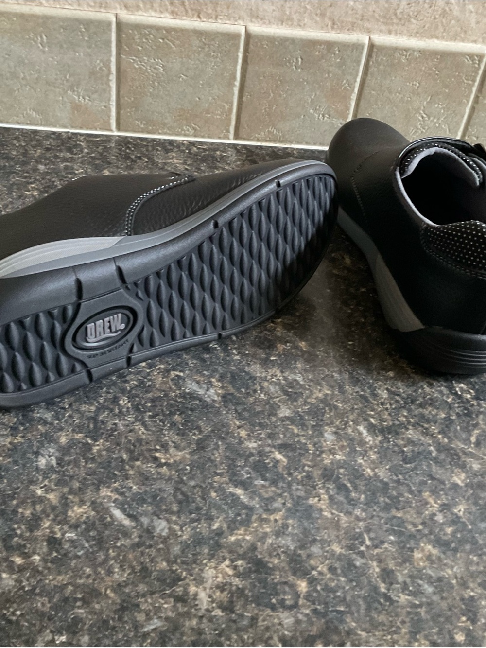 DREW Tempo Black Slip-On shoes with Buckle Strap - Picture 7 of 8